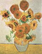 Vincent Van Gogh sun flowers Sweden oil painting artist
